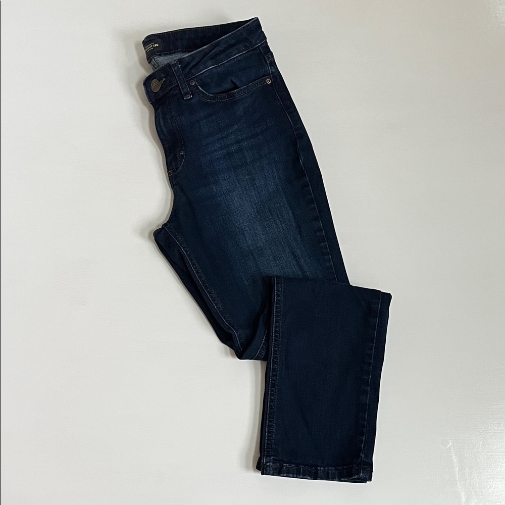 LEE Women's Dark Indigo Straight Leg Jeans